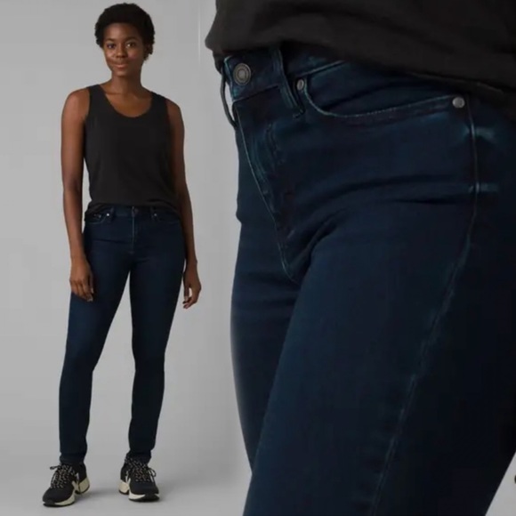 Prana Women's Sienna Jean Deep‎ Blue - Picture 1 of 7